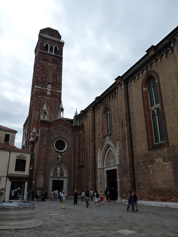 Benátky Venezia Basilica di Santa Maria Gloriosa dei Frari