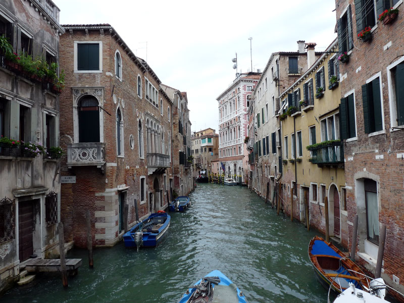 Benátky Venezia kanál