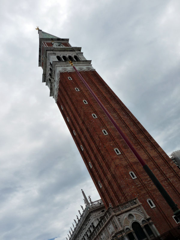 Benátky Venezia zvonice Sv. Marka