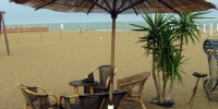 Rosolina Mare plážové posezení