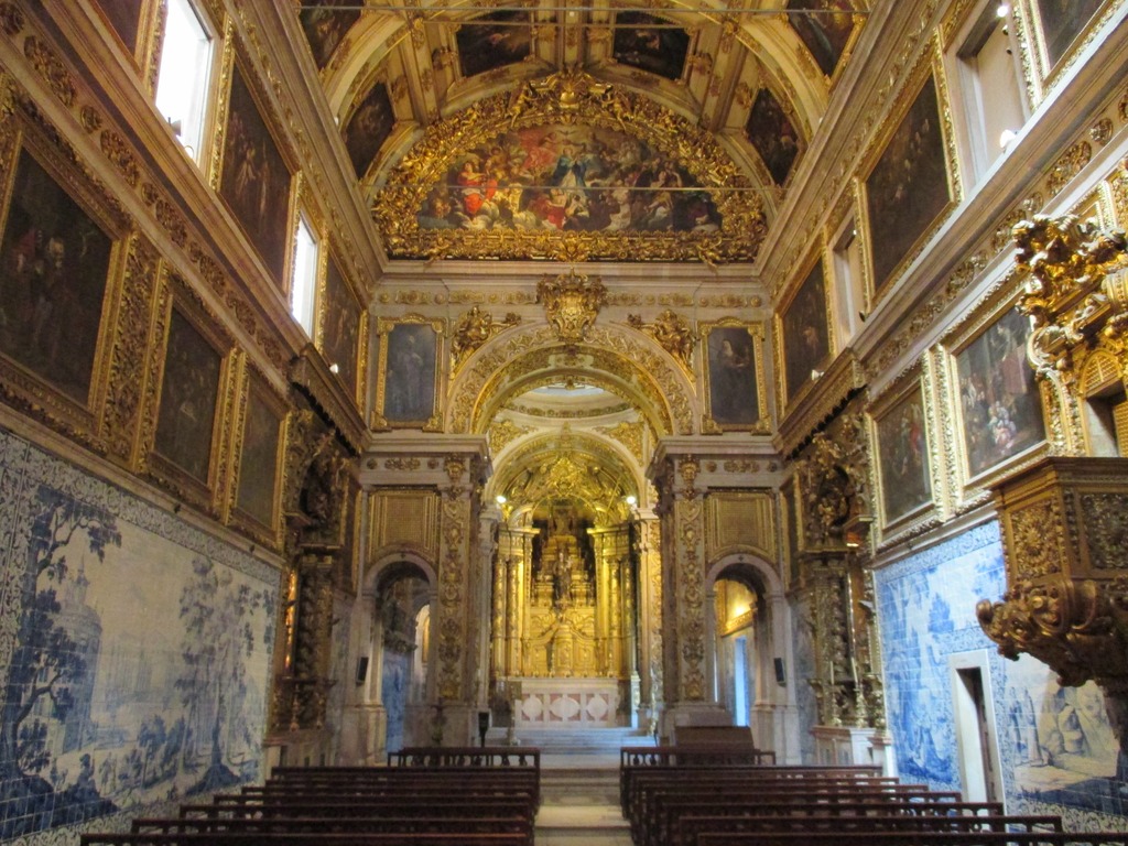 Museum Azulejos - kostel s dlaždičkovou výzdobou