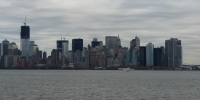 Dolní Manhattan, pohled z Liberty Island